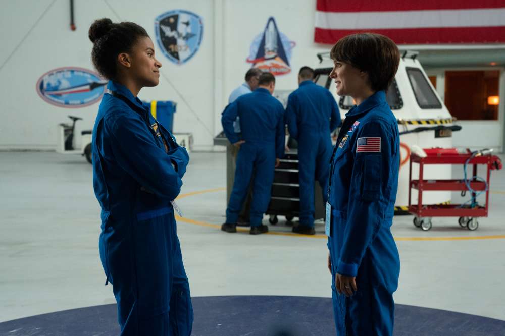 Zazie Beetz and Natalie Portman in the film LUCY IN THE SKY. Photo by Hilary B. Gayle. © 2019 Twentieth Century Fox Film Corporation All Rights Reserved